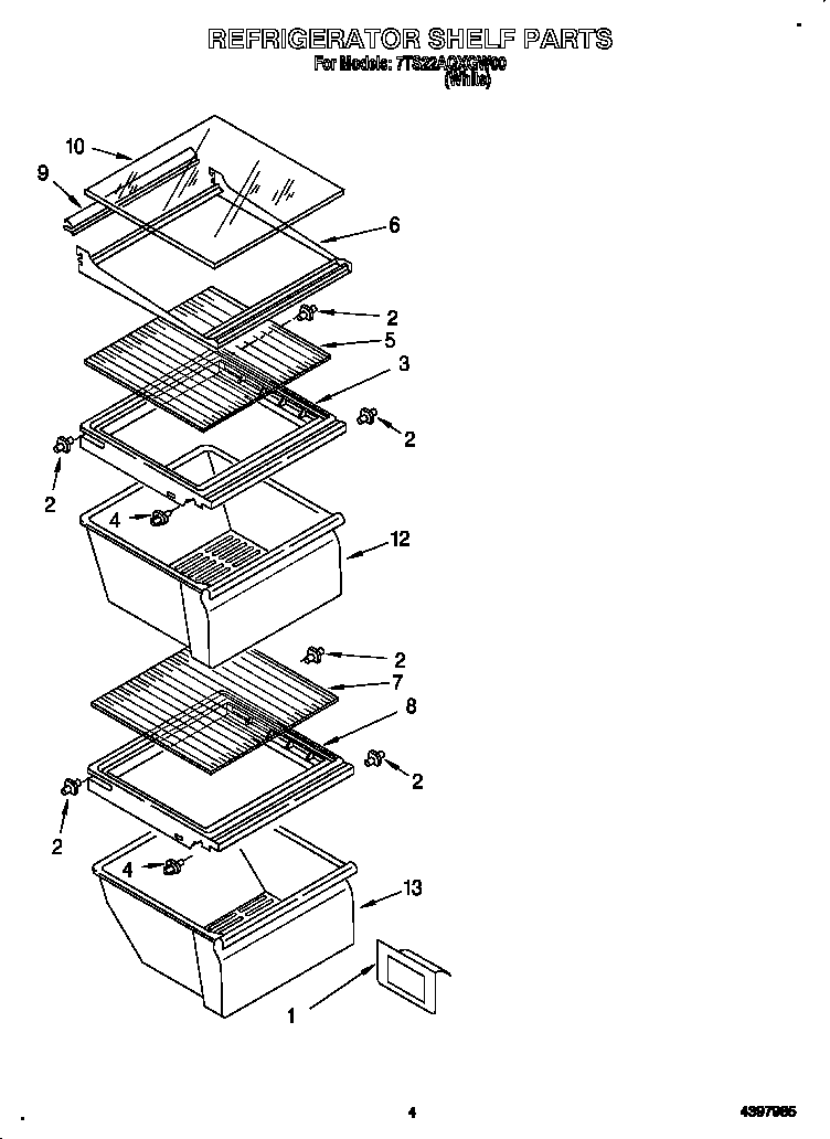 REFRIGERATOR SHELF