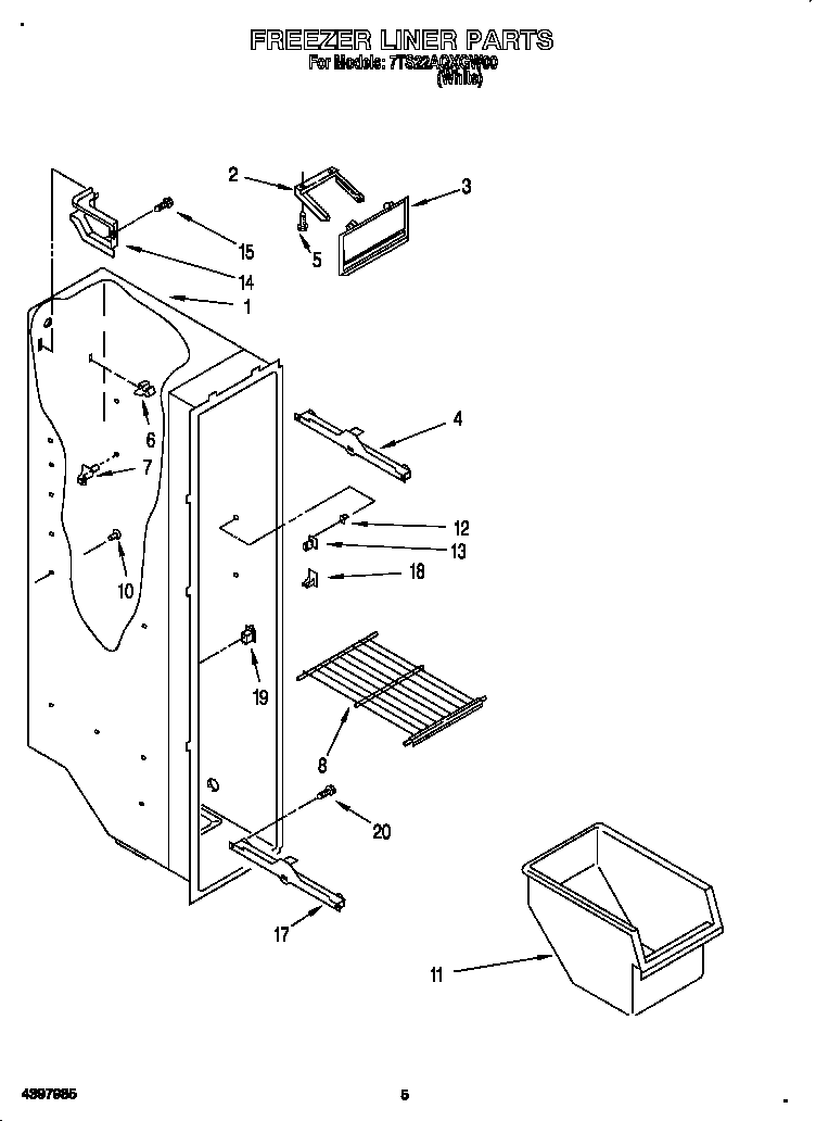 FREEZER LINER