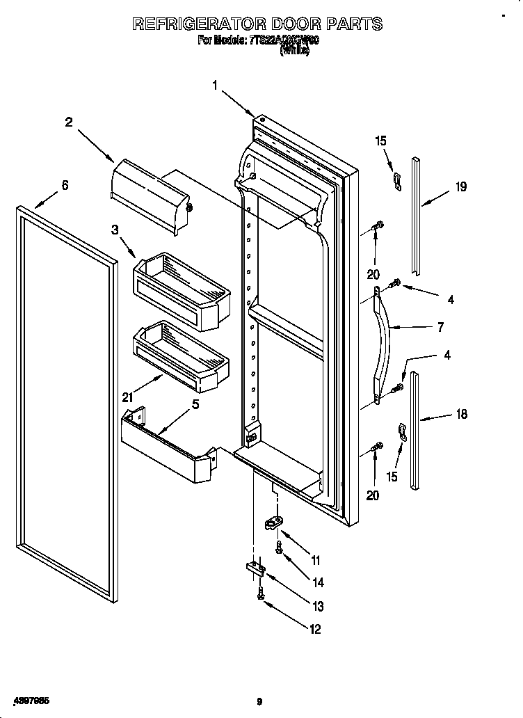 REFRIGERATOR DOOR