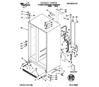 Whirlpool ED20DBXEW02 cabinet diagram