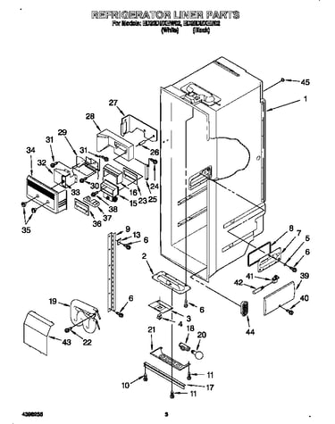 Refrigerator liner
