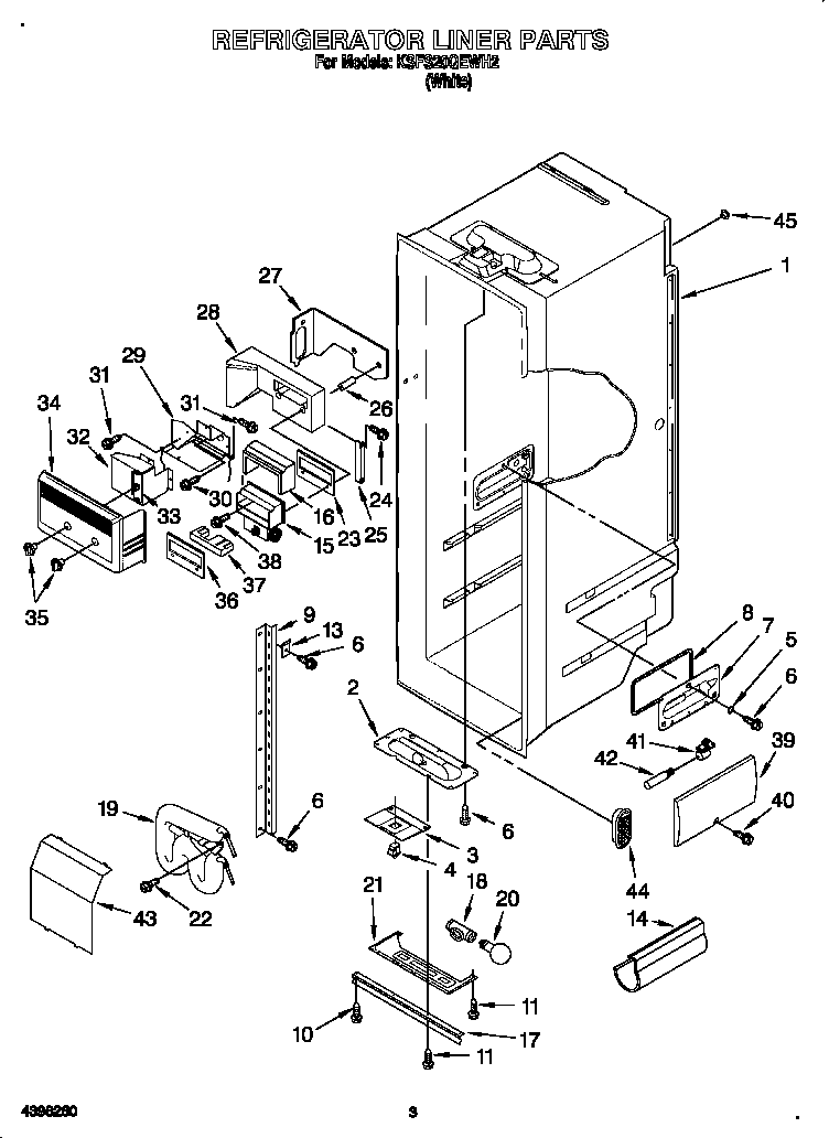 Refrigerator liner