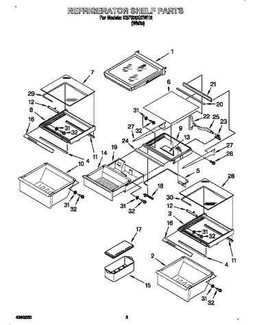 Refrigerator shelf