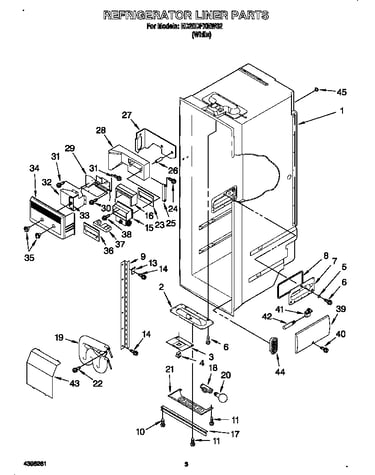 Refrigerator liner