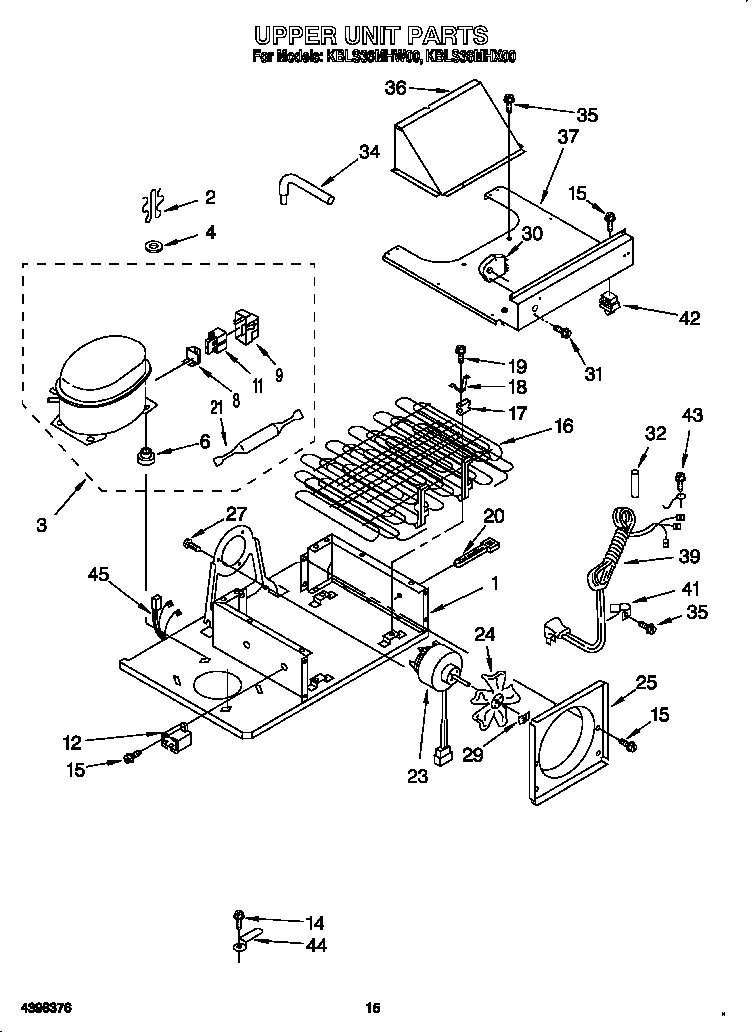 Upper unit