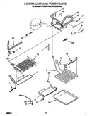 Lower unit and tube