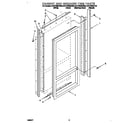 KitchenAid KBRP36MHS00 cabinet and breaker trim diagram
