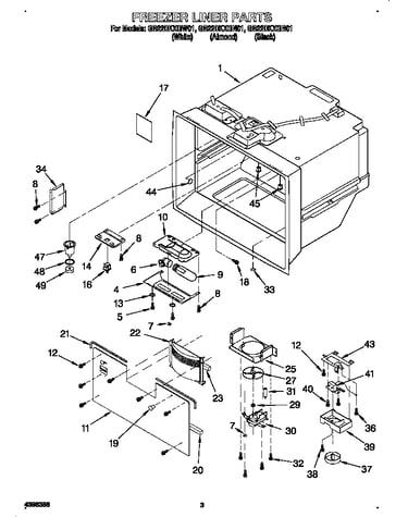 Freezer liner
