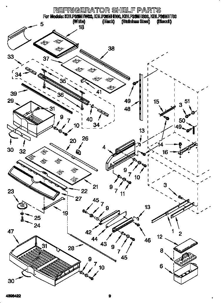 Refrigerator shelf
