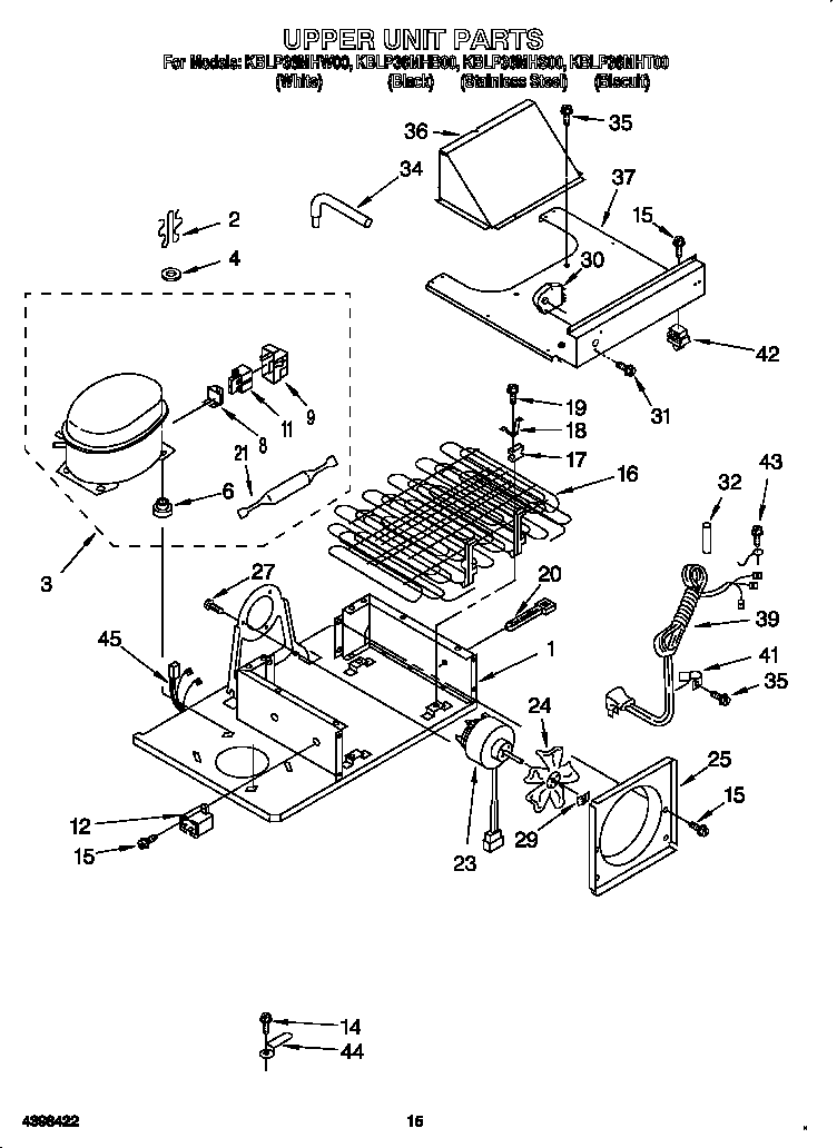 Upper unit