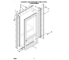KitchenAid KBLC36MHS01 cabinet and breaker trim diagram