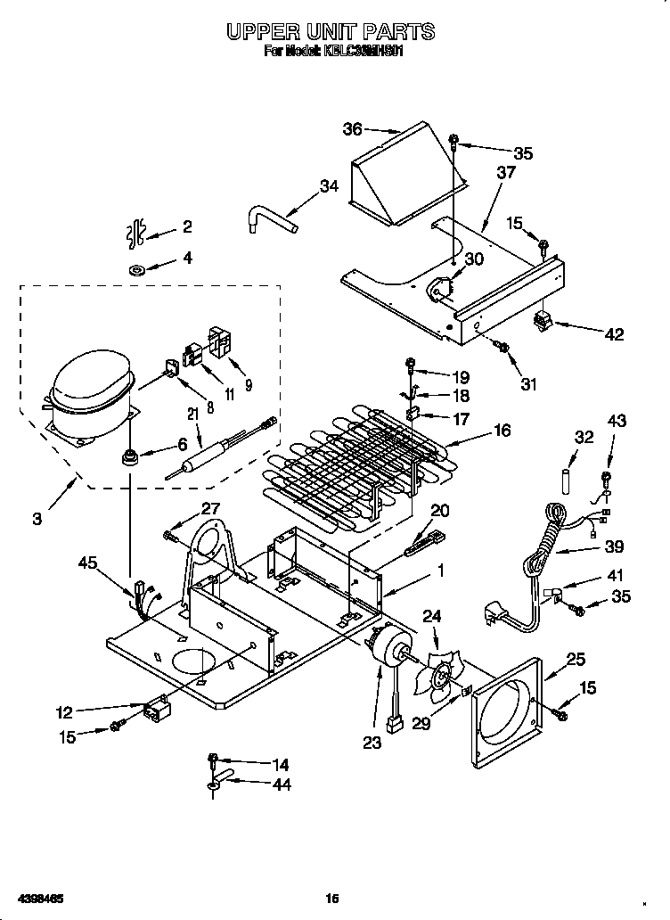 Upper unit
