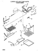 Lower unit and tube
