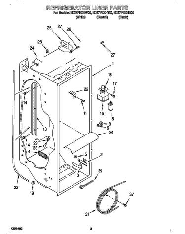 Refrigerator liner