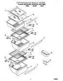 Refrigerator shelf