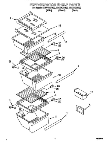 Refrigerator shelf