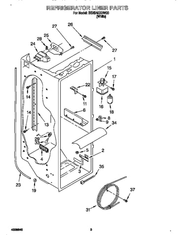 Refrigerator liner