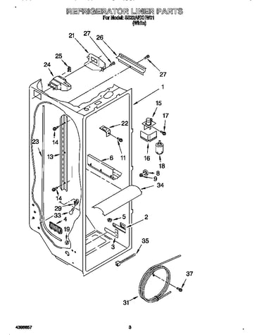 Refrigerator liner