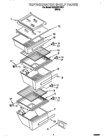 Refrigerator shelf