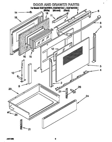 Door and drawer
