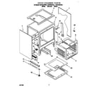 KitchenAid KGST307BAL1 oven chassis diagram