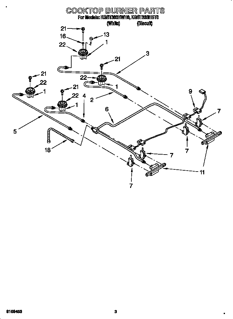 Cooktop burner