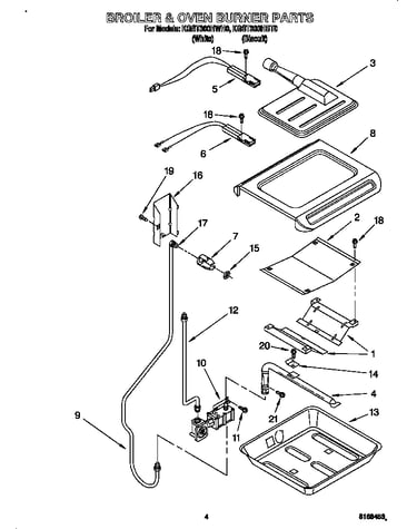 Broiler and oven burner