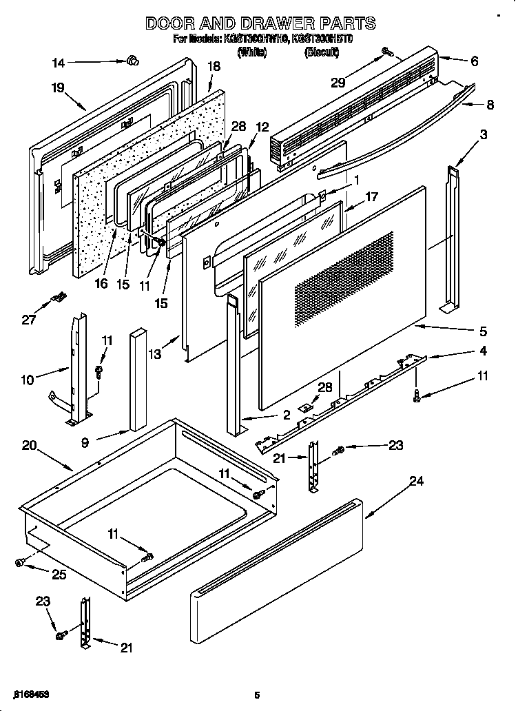 Door and drawer