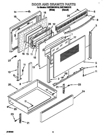 Door and drawer