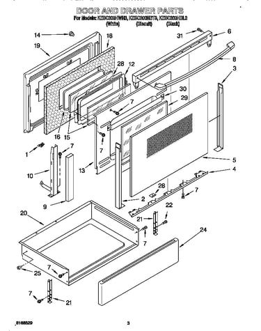 Door and drawer