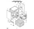 KitchenAid KESC300HWH3 oven chassis diagram