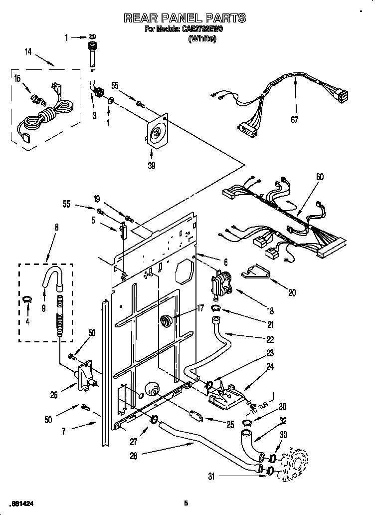 Rear panel