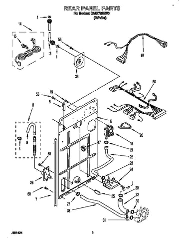 Rear panel
