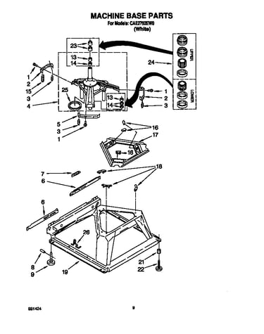 Machine base