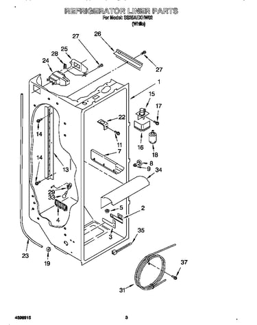 Refrigerator liner