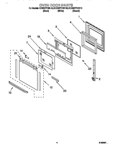Oven door