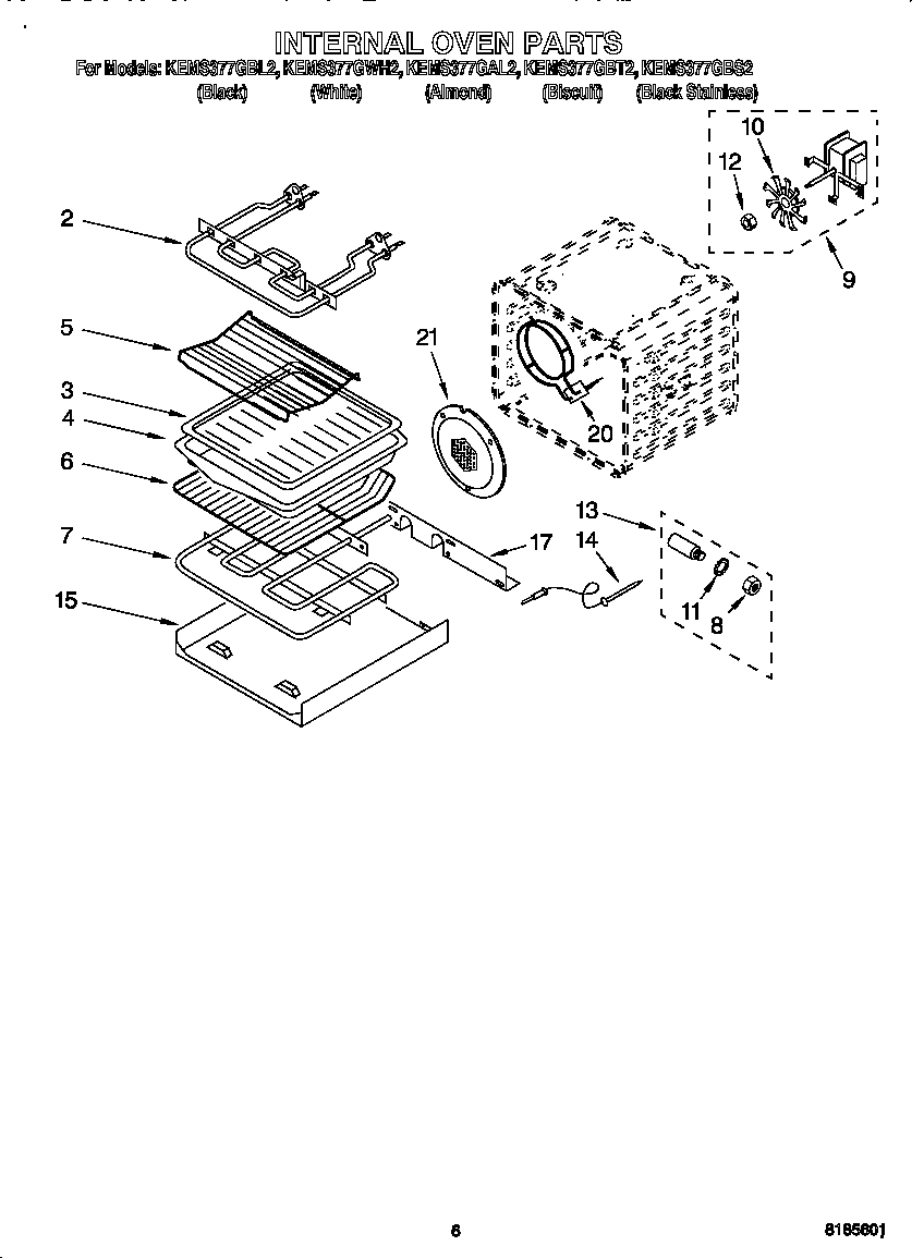 Internal oven