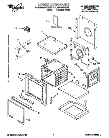Lower oven