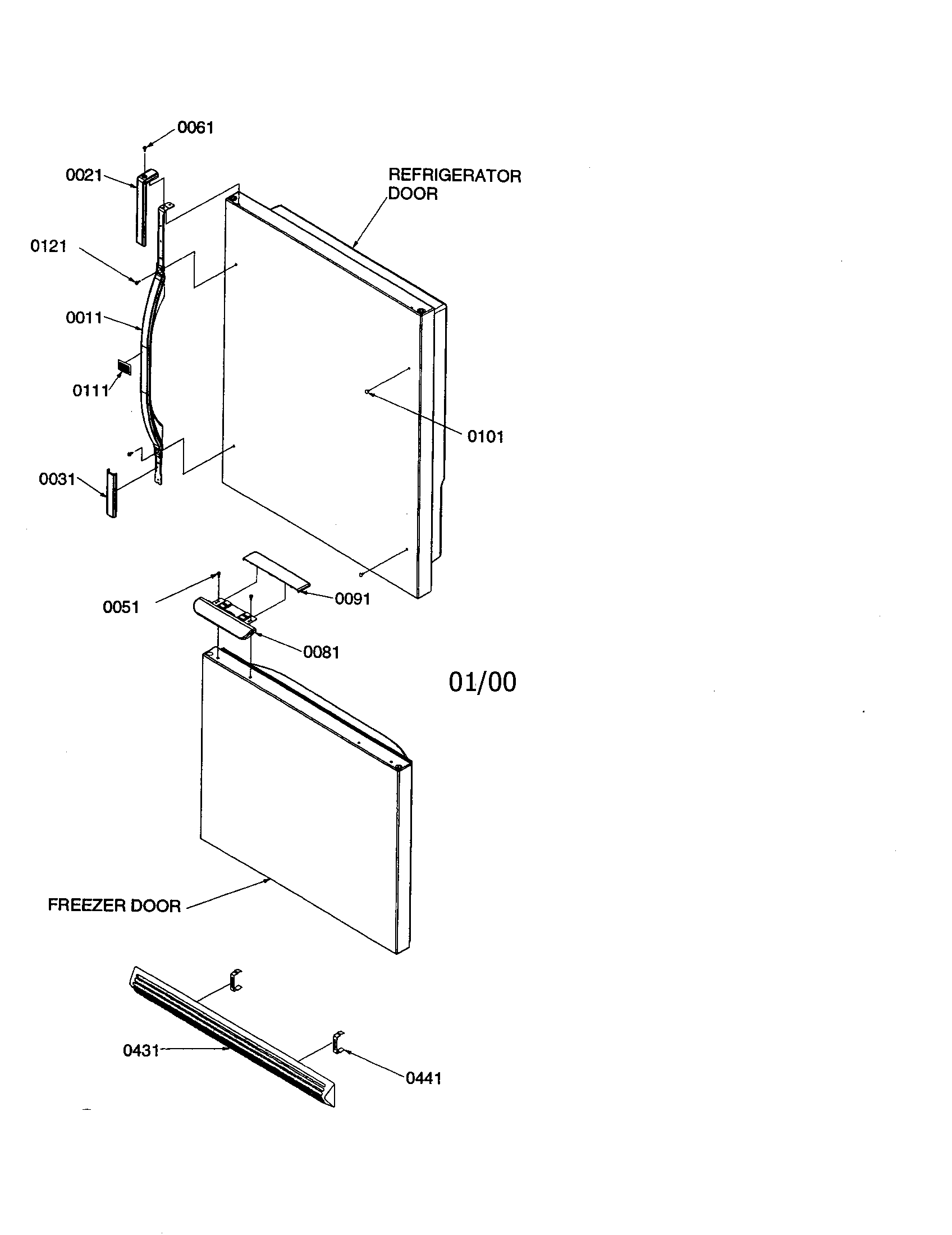 Door handles and accessories