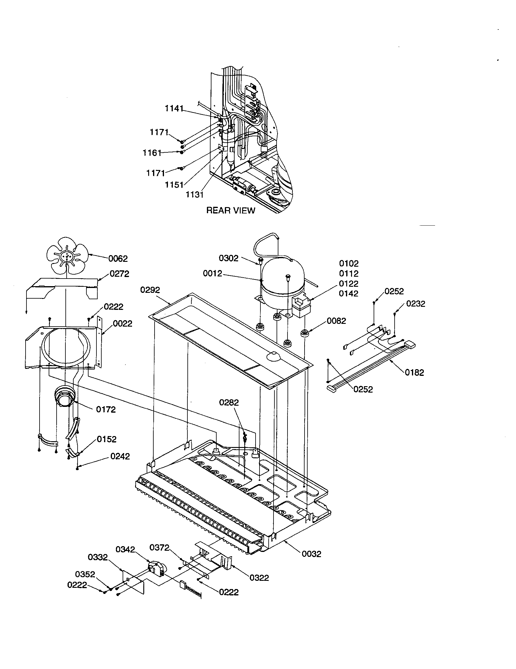 Machine compartment