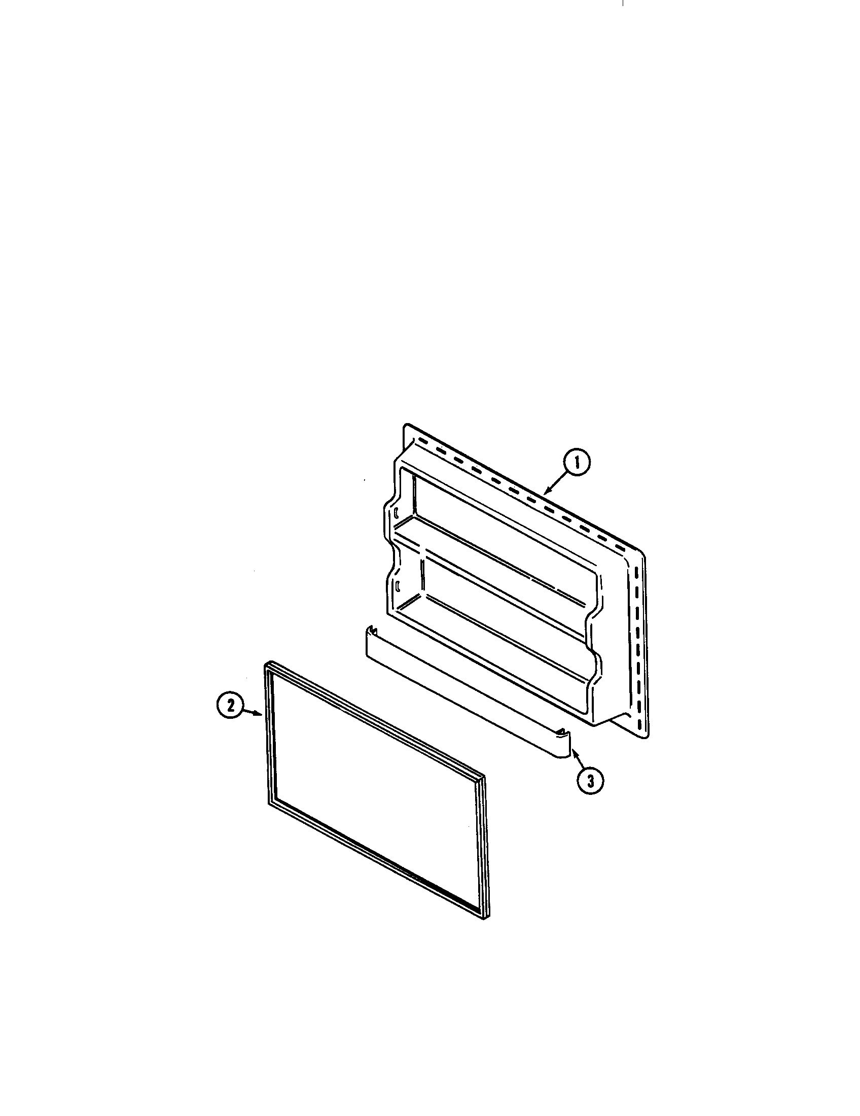 Freezer inner door