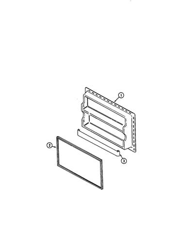 Freezer inner door