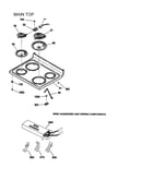 Main top/wire harness/components