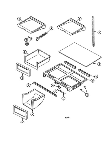 Shelves and accessories