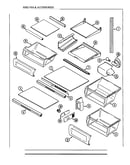 Shelves and accessories