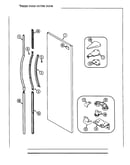 Fresh food outer door