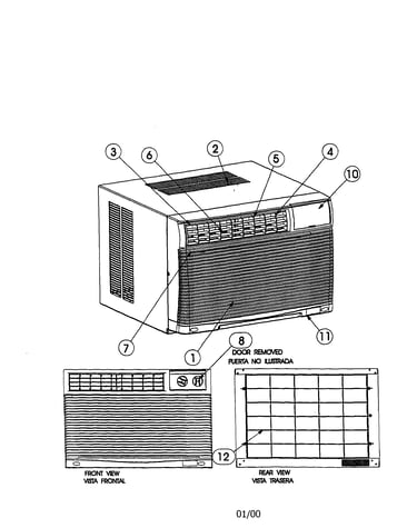 Front unit