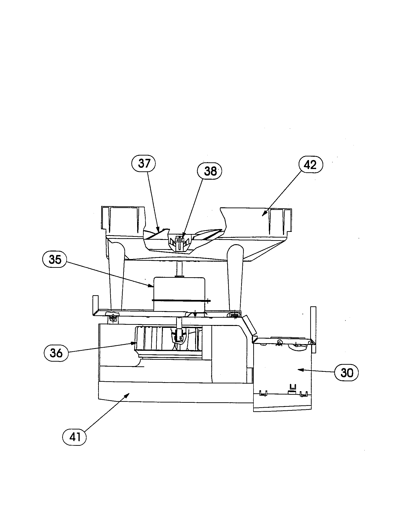 Fan and blower clip