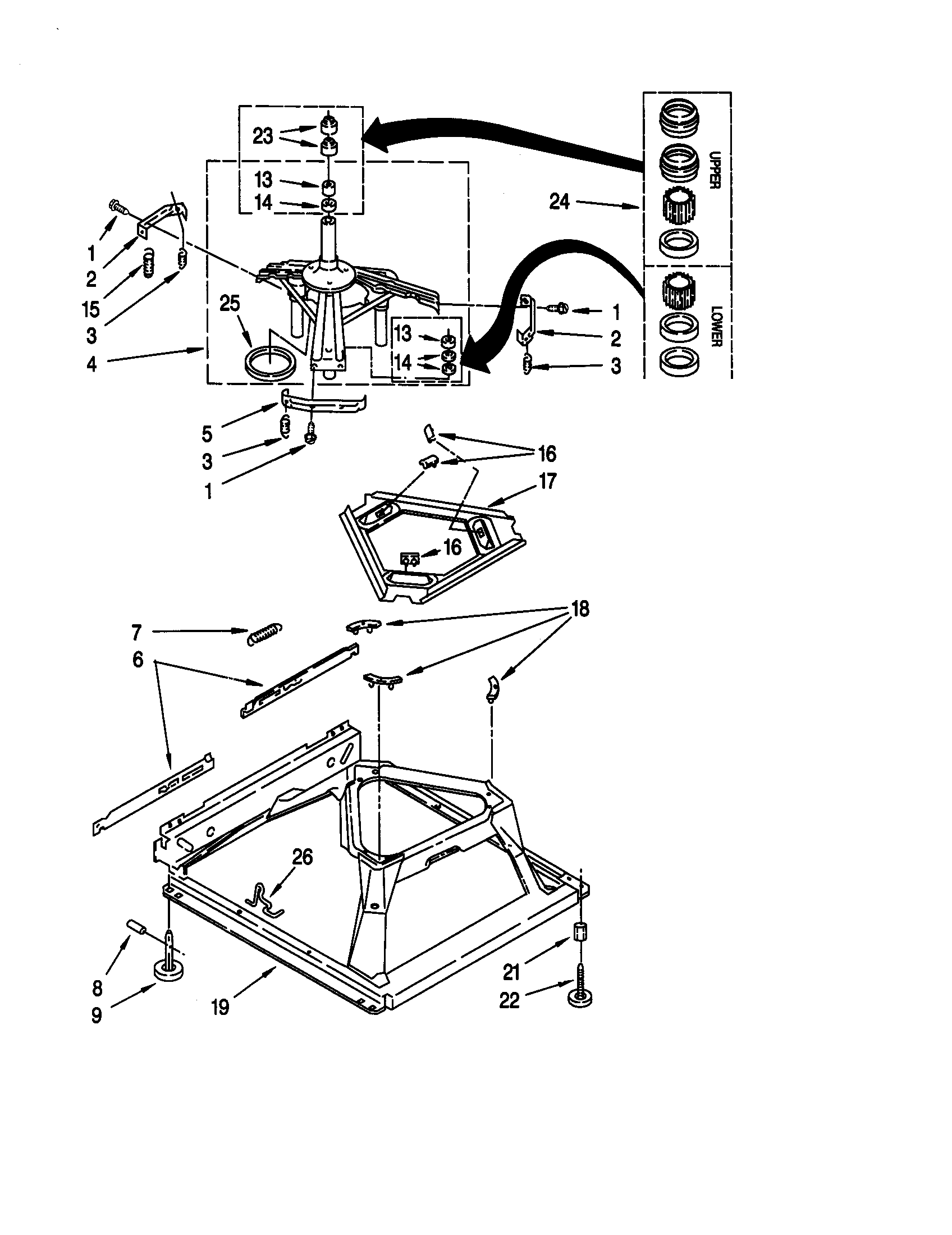 Machine base