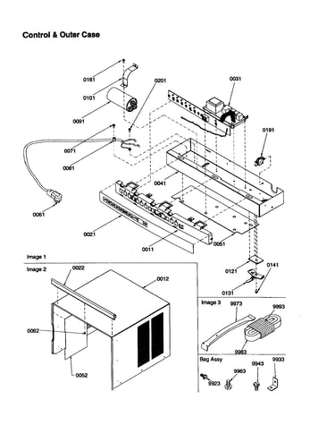 Control and outer case